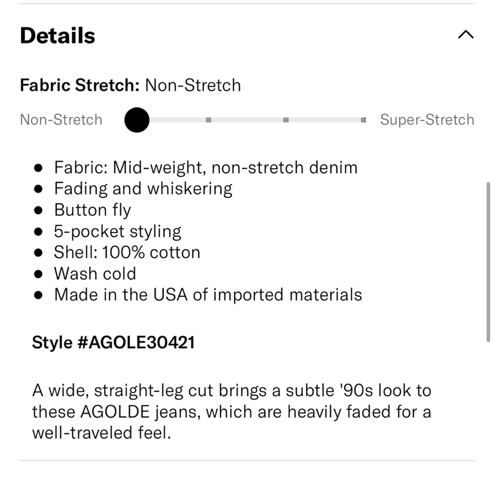 Agolde 90s Pinch Waist Jeans - Picture 6 of 7